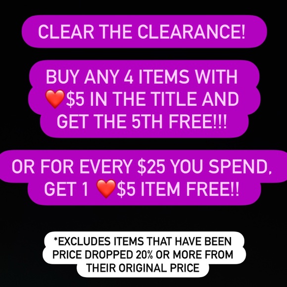 Tops - Blowout sale!!! Free items!!!